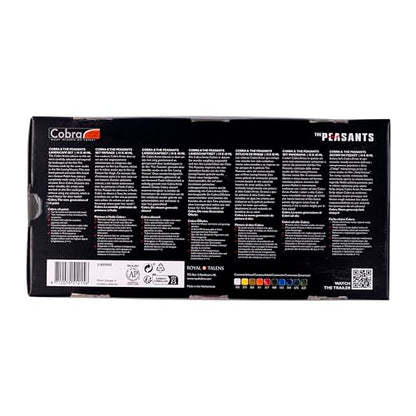 Cobra Artist Professional Water-Mixable Oil Paint Set | The Peasants Landscape Selection | 10 Colours (40 ml tubes), 21829502