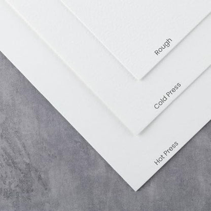 New York Central Watercolor Paper - 9x12-10 Sheets - 140 lb. Cold Press - 100% Cotton, Acid-Free, Archival Quality, Bright White Watercolor Paper Pad for Wet & Dry Media