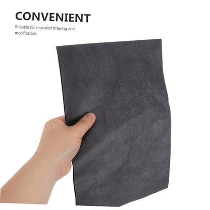 OHPHCALL 50Sheets Carbon Transfer Paper Single-Sided Black Graphite Tracing Sheet for Clear Precise Drawing Writing Fashion Design Art Projects High Contrast Copying Paper