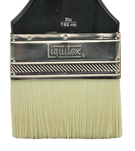 Liquitex Large Scale Broad Flat/Varnish Brush, 3" - size: 3", style: Large Scale Broad Flat/Varnish