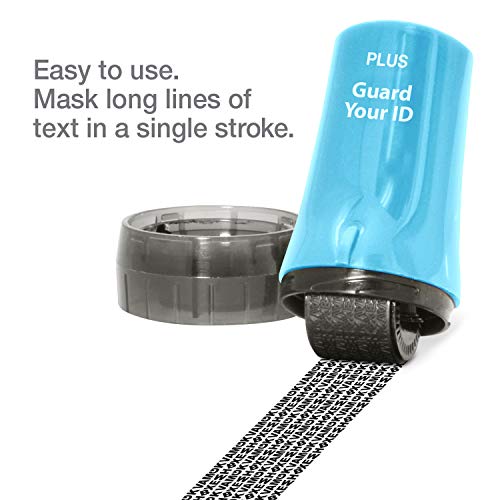 Guard Your ID Advanced 2.0 Rollers Identity for Theft Address Eraser and Security Prevention (Regular 3-Pack, Turquoise) - color: Turquoise, size: Regular 3-Pack