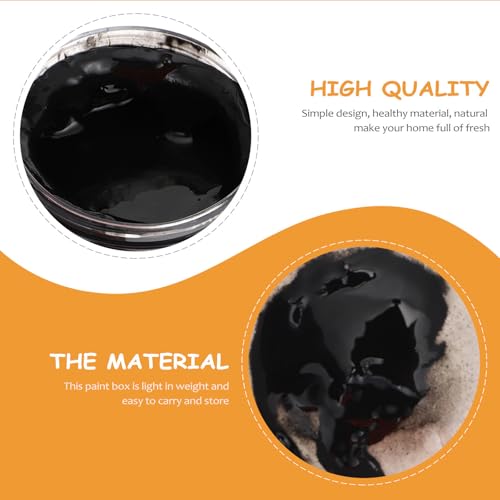Luxshiny Water Based Printing Ink 300ml Bottle Black Watercolor Pigment for Creation and DIY Lightweight Portable Art Handicrafts Painting Tool