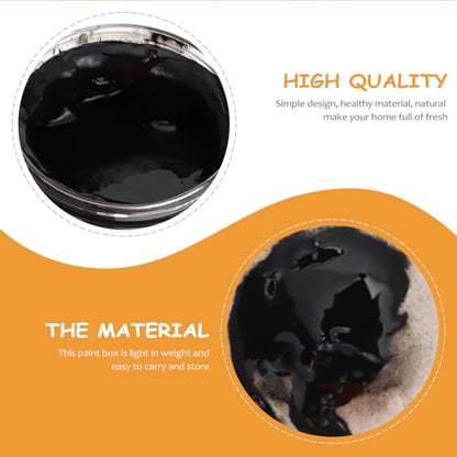 Luxshiny Water Based Printing Ink 300ml Bottle Black Watercolor Pigment for Creation and DIY Lightweight Portable Art Handicrafts Painting Tool