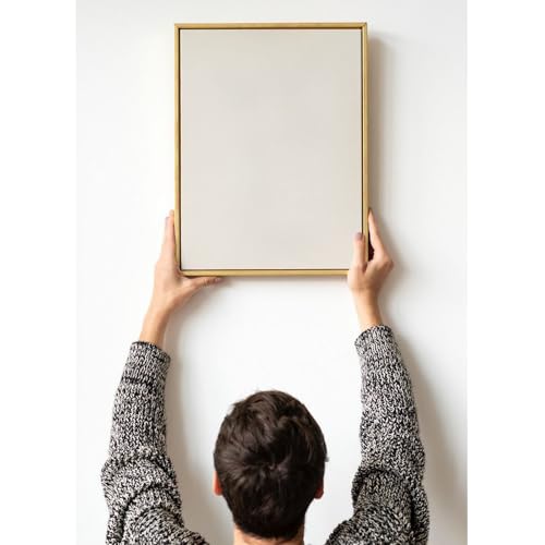 HANSILK 1pk Framed Canvas Wall Art - Mother's Day Gifts, 16x20 Inch Blank Canvas with Wood Frame | DIY Custom Painting Kit for Couples, Home Décor & Romantic Handmade Crafts - size: 16*20-1