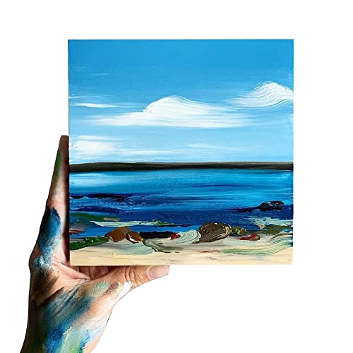Black Mini Canvases with Easel Set, Pack of 18, 3' x 3' Inches Canvas Boards and 18pcs 5" Easel, Black Small Canvas, Art Supplies for Acrylic Pouring and Oil Painting - size: 3"x3" with easel