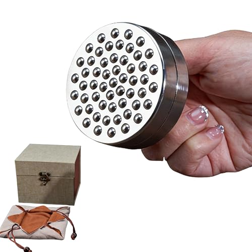 Printmaking Press, Mushroom Type Block Printing, Stainless Steel, Even Pressure, Adjustable Tightness for Linocut and Relief Printmaking(9cm) (7cm) - size: 7cm
