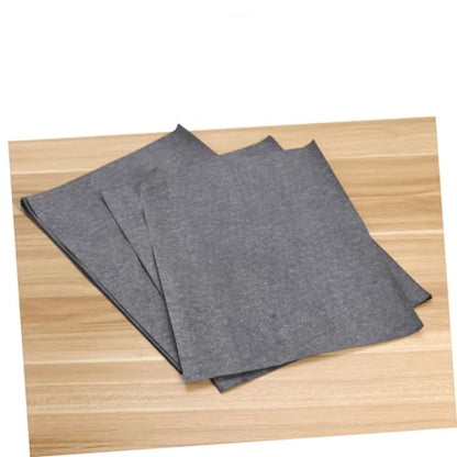 Gadpiparty Graphite Carbon Transfer Paper 25 Sheets for Tracing Drawing and Painting for Artists and Students Gray and Black