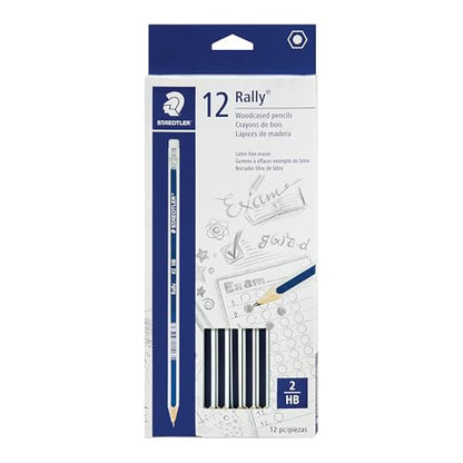 Staedtler Rally Graphite #2 Pencil, 12-Each (9122-2B12)