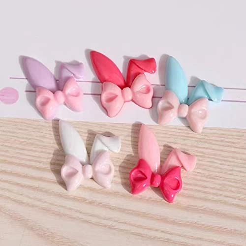 Ears Silicone 3D Bowknot Epoxy Resin Casting Mold for Keychain Jewelry Home Decor Casting Tool Resin Filler Animals/Halloween / / Music