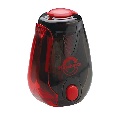 Sonic Ratchet SK-825-D Handy Pencil Sharpener, Notification Function, Black - color: Black