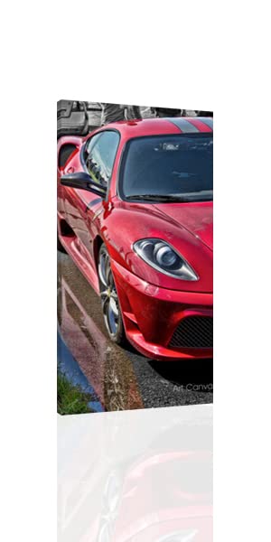 Ferrari 430 Scuderia- CANVAS OR FINE PRINT WALL ART