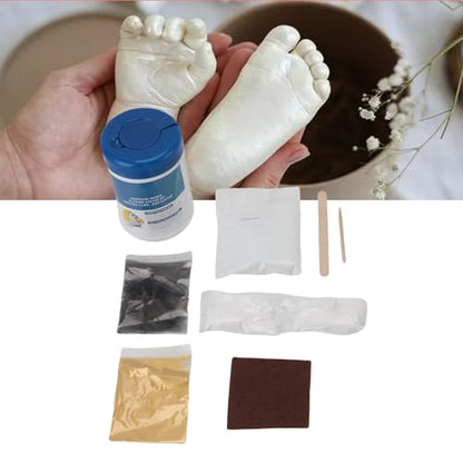 Hand Casting Modelling Powder Kit, Home Hand Casting Kit Souvenir Sculpture Supplies, Plaster Hand Mold Keepsake Sculpture Kit