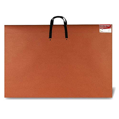 Star Products Art Portfolio 24 X 36, Classic Red Rope, Paper Artist Portfolio with Soft Woven Handle – Poster Storage, Art Storage - size: 24" x 36"
