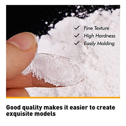 Falling in Art 5 LB Plaster of Paris, Hand Mold Casting Kit Powder, Gypsum Cement, Pottery & Ceramic Plaster Powder for Crafts, Sculpture, Diorama and Home Decor - size: 80 Ounce (Pack of 1)