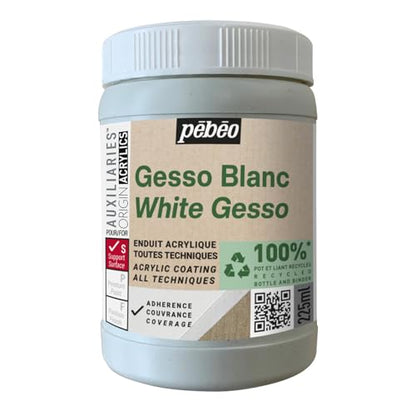 Gesso Pébéo Studio Green 225 ml White