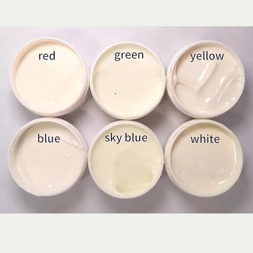 MizoArt SIX Color Invisible UV Paint Set For Indoor/Outdoor Use or Invisible UV Black light Paint Set 1oz/pot - size: 6 Fl Oz (Pack of 1)