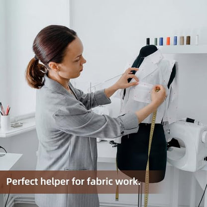 Tosstuki 24 Inches X 10 Yards Non Woven Precut Pattern Drafting Paper for Sewing Copying Altering Designing Embroidery Marking Tracing Paper for Sewing Patterns Dressmaking (Regular Styles) - size: 24 Inches X 10 Yards, style: Regular Styles