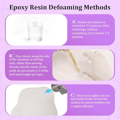 K KERNOWO Epoxy Resin Kit for Beginners, Resin Kit with Light and Molds Complete Set DIY Crafts for Adults Women, Epoxy Set with Cloud and Heart Shaped Mold, Dried Flowers and Resins Supplies-20OZ - color: Colors