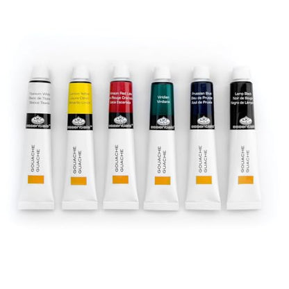 Royal & Langnickel Gouache Color Artist Tube Paint, 21ml, 12-Pack - size: 8.52 Fl Oz (Pack of 1)