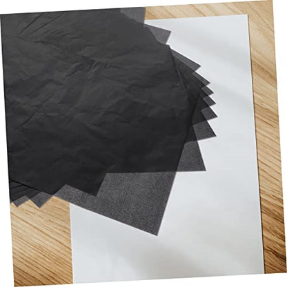 Angoily Graphite Carbon Transfer Paper for Tracing and Copying 25 Sheets of Graphite Paper for Artists DIY Projects and Office Use