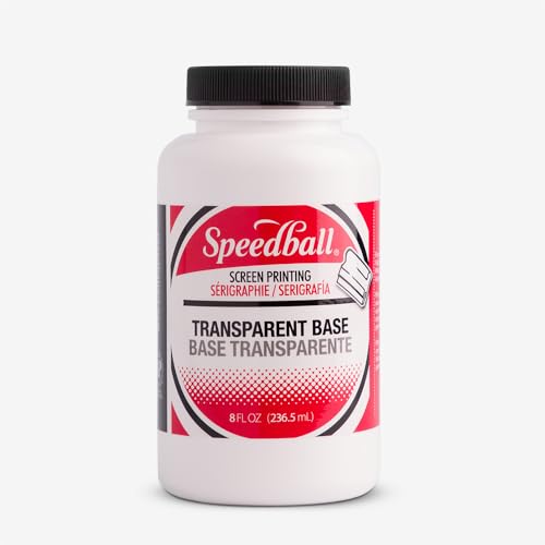 Speedball 8-Ounce Fabric/Acrylic Transparent Base (4552) - size: 1 Count (Pack of 1)
