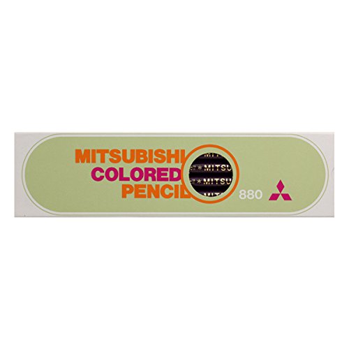 三菱鉛筆 Mitsubishi Pencils K880.12 Colored Pencils, 880 Solid Color, Elementary School Students, Murasaki, 1 Dozen - color: Murasaki (1 Dozen)