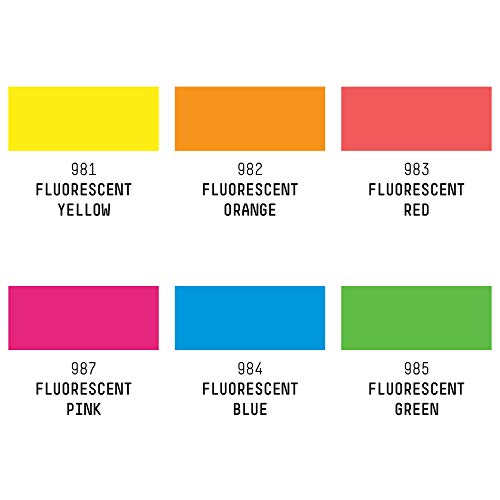 Liquitex Professional Paint Marker Set, 6 Piece, Fluorescents - style: Fluorescents Wide 6 Set