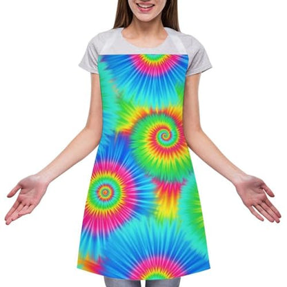 Cooking Apron for Adults with Pockets, Waterproof Oil Resistant Bib for Kitchen Restaurant BBQ Baking - color: Style (334)