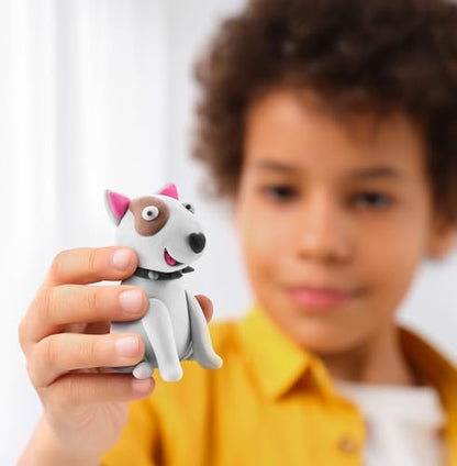 HEY CLAY Dog Story - Air Dry Clay Kit with Interactive App for Kids & Tweens, Modeling Clay and Crafts Set for Kids Ages 6 to 10 - style: Dog Story