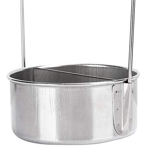 Pssopp Paint Brush Washer Stainless Steel Paint Brush Cleaner Paint Brush Bucket with Wash Filter Screen Holder Spring Paint Brush