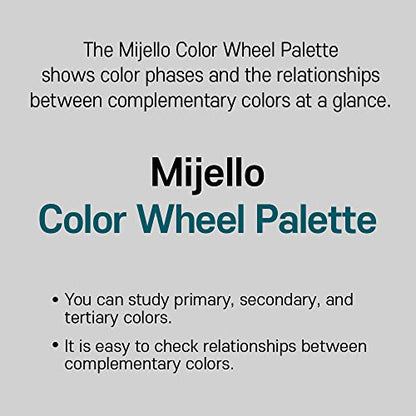 Mijello MWP-2020 20 Wells Water Color Color Wheel Palette