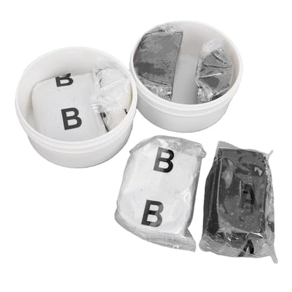 Other Art Supplies 2Pcs 250G Each Self Hardening 2 Part A and B Putty for Sculpting Repair On Metal Wood Tile Ceramic Sculpting Modeling Compound, Putty Sculpt Clay