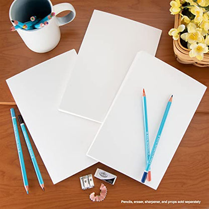 Bee Paper 6" x 9" Watercolor Paper Pack, 140lb, 50 Sheets - size: 6-inch x 9-inch, 50 Sheet Pack