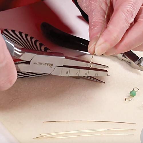 The Beadsmith Loop Rite and Square Rite Combo Pack, Create Consistent 2-8mm Diameters for Jump Rings in Round and Square Shapes, Wire Working tool for Jewelry Making