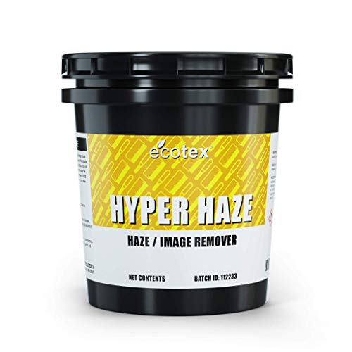 Ecotex® All Purpose Screen Printing Hyper Haze (Quart - 32oz.) - Eco Friendly Haze Remover and Degreaser, Plastisol and Water Based Ink Remover - Silk Screen Cleaner for Screen Printing Screens - size: 32 Ounce (Pack of 1)