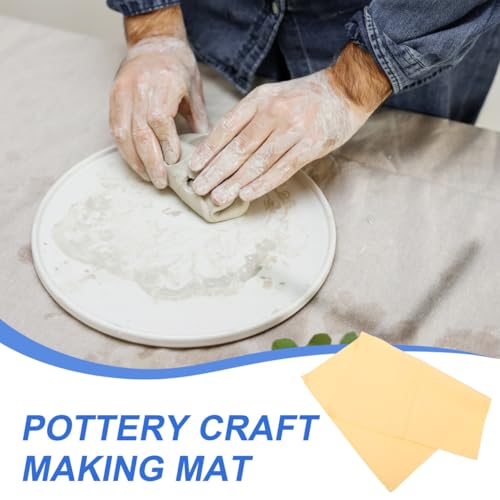 OSALADI Art Tool for Pottery Craft DIY Absorbent Towel Slab Mat Pottery Mat for Home Store