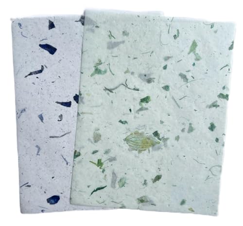 A4 Natural Banana bark, Leaves etc., Mulberry Paper Sheets Art Tissue Washi Paper Design Craft Art Origami Suppliers Card Making Writing Painting 50 Sheets (Mixed Leaves,Banana Bark, etc., A4) - color: Mixed Leaves,Banana Bark, etc., size: 8.3 X 11.7 Inch