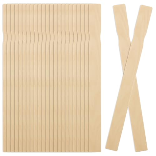 200 Pcs Paint Stir Sticks 12 inch Paint Mixing Sticks Paint Sticks Bulk, Wooden Paint Sticks Paint Stirring Sticks for Crafts DIY Mixing Epoxy Resin Paint Garden Library Markers