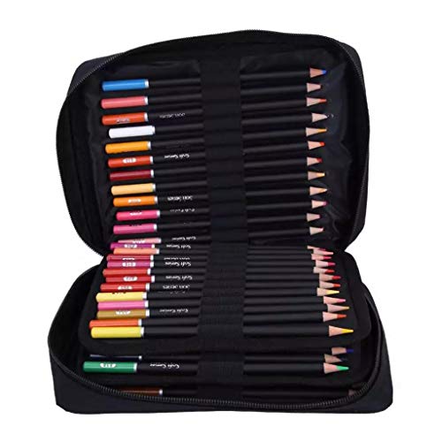 72 Pcs Professional Oil Colored Pencils Set Artist Painting Sketching Drawing Art Supplies