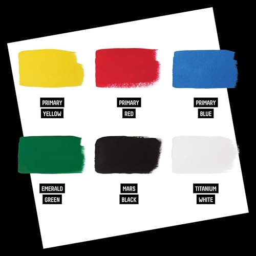Liquitex Professional Acrylic Gouache Paint, 6 x 59ml (2-oz), Primaries Set - style: Primaries Set 6 x 59ml (2-oz)