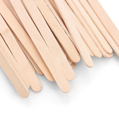 ANTETOK Wooden Coffee Stirrers - Coffee Stir Sticks 7 Inch,500pcs Disposable Birch Wood Coffee/Beverage Stirrers,Swizzle Drink Sticks,Coffee Bar Accessories - size: 7Inch-500pcs