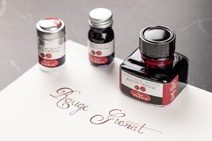 Jacques Herbin 13029T - 30ml Bottle of Ink for Fountain Pens and Rollerball Pens - Rouge Grenat - color: Garnet Red, size: 1 fl oz