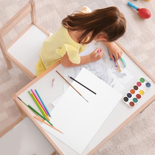 NUOBESTY 100 Sheets Marker Paper Sketch Pad A3 Size Heavyweight Drawing Paper for Paint Markers and Technical Sketching Suitable for Artists and Designers