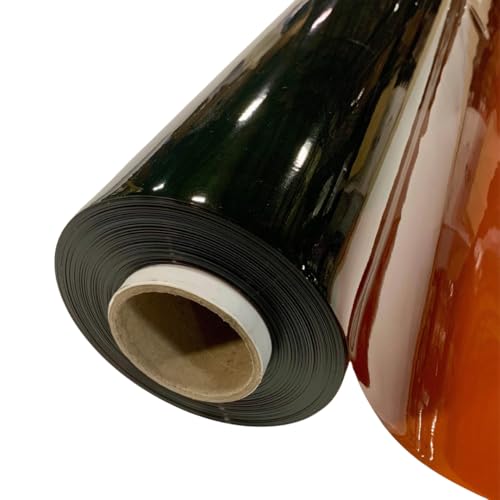 Metro Screenworks Fire Retardant Clear Vinyl Roll (Partial) - Clear Marine Vinyl 20 Gauge Sheet - 54-in x 8 Yards - Double Polished Heavy Duty Plastic Sheeting for Porch, Patio, Windows, & More - color: Fire Retardant, size: 20 Gauge – 54-in x 8 Yards