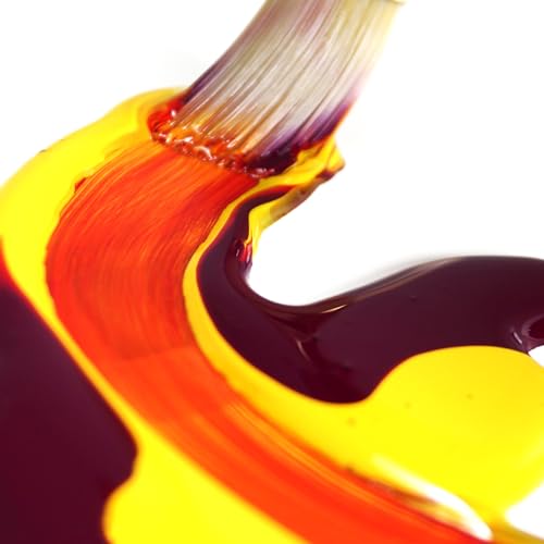 GOLDEN Fluid Acrylics, Titan Buff, 8 fl. oz. Bottle, Professional Acrylic Paint, Semi-Opaque