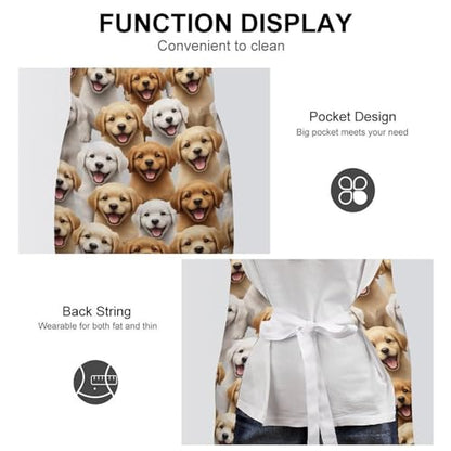 Chef Bib Apron for Restaurant, Anti-Stain with Pocket Adjustable, Cooking Dishwashing Lab Use - color: Style (553)