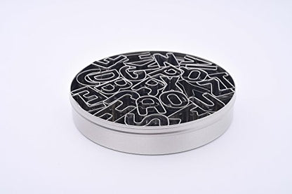 SurgeHai 26-Piece Small Alphabet Cutters Set (A - Z), Stainless Steel Decorating Tools Letters Fondant Cutters