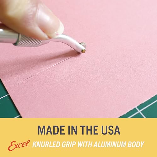 Excel Blades Pounce Wheel - 1/4-Inch Stainless Steel Tracing, Perforating, Cutting, Sewing, Quilting & Embossing Tool - color: 1/4 Inch