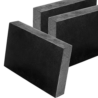CHENTEC Rubber Bench Block Jeweler's Rubber Bench Block Rubber Stamping Block 4"x6" (10CM x 15CM) - color: Rubber Block, size: 4" x 6"(10cmx15cm)