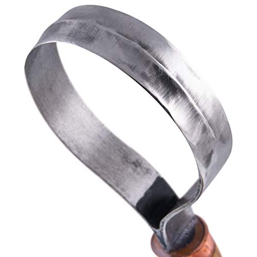 Wood Carving Scorp Knife | Round Carving Tool for Spoons, Bowls, and Cups | Spoon Bowl Carving Tools | Beginners | Oak Wood Handle with Carbon Steel Blade (3'in full scorp) - size: 3'in full scorp